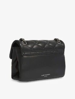 Kurt Geiger London Mini Kensington Leather Shoulder Bag -Kurtgeiger Store 133 3004522 14708001090 BLACK ALT03