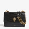 Kurt Geiger London Shoreditch Croc-embossed Leather Cross-body Bag