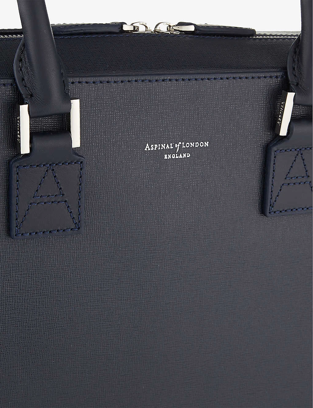 Mount Street Logo-embellished Leather Laptop Bag 2 Mount Street Logo-embellished Leather Laptop Bag - Image 2