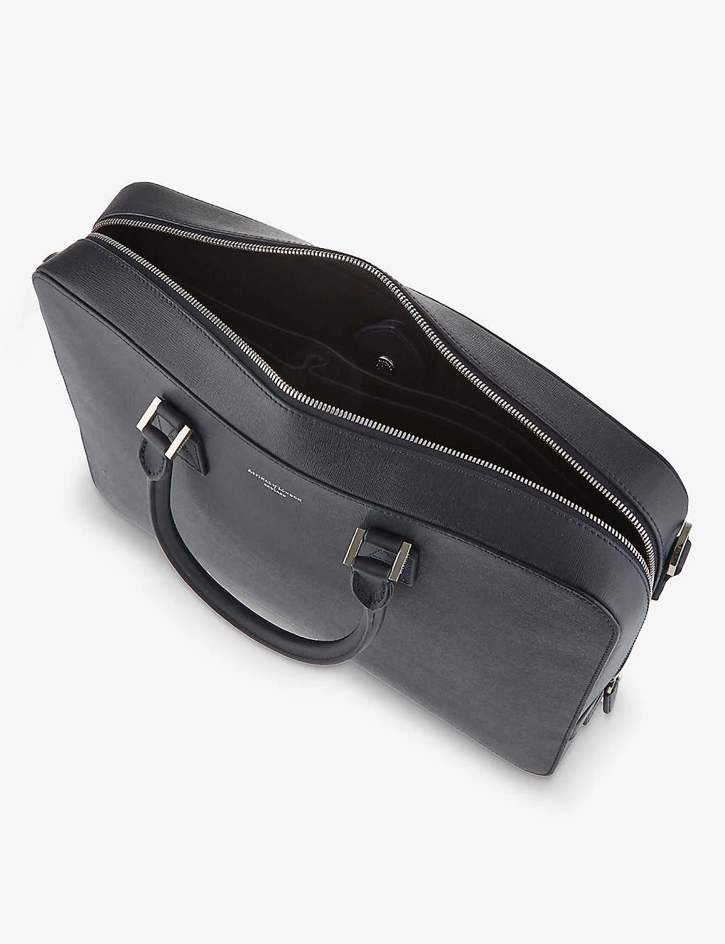 Mount Street Logo-embellished Leather Laptop Bag 4 Mount Street Logo-embellished Leather Laptop Bag - Image 4