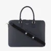 Mount Street Logo-embellished Leather Laptop Bag