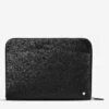 Logo-embellished Grained-leather Laptop Case