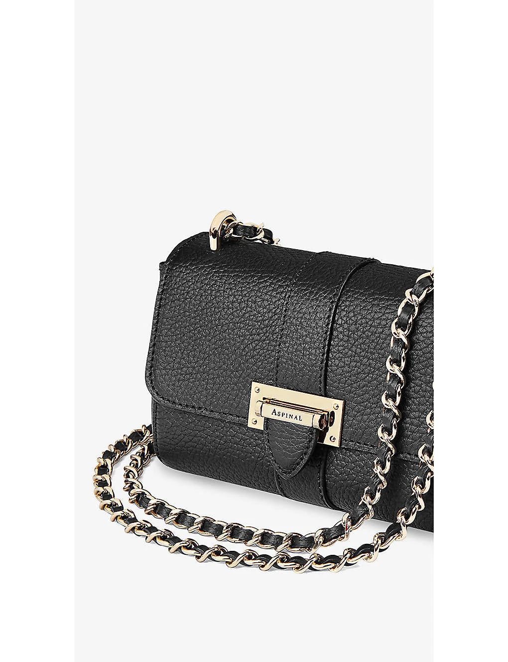 Lottie Micro Logo-engraved Grained-leather Shoulder Bag 2 Lottie Micro Logo-engraved Grained-leather Shoulder Bag - Image 2