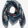 Robin Graphic-print Silk Scarf