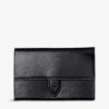 Deluxe Logo-embossed Leather Travel Wallet