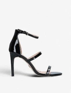 Kurt Geiger London Park Lane Patent Leather Stiletto Sandals