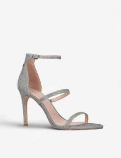 Kurt Geiger London Park Lane Metallic Heeled Sandals -Kurtgeiger Store 5305 10004 1590563609 SILVER ALT02