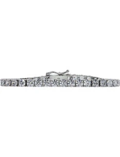 9.5ct Round-brilliant Diamond Tennis Bracelet