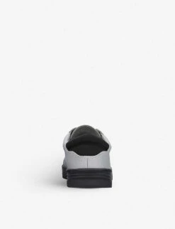 KG Kurt Geiger Valadez Pebbled Trainers -Kurtgeiger Store 690 10004 0198520979 GREY ALT03