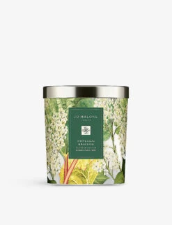 White Lilac & Rhubarb Scented Candle 200g