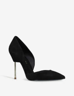 Kurt Geiger London Bond Satin Court Shoes -Kurtgeiger Store 923 10004 1450600209 BLACK ALT02
