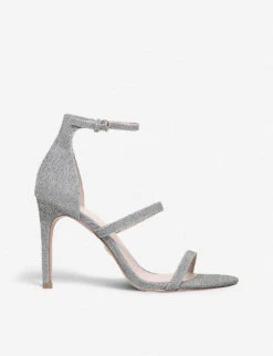 Kurt Geiger London Park Lane Metallic Sandals