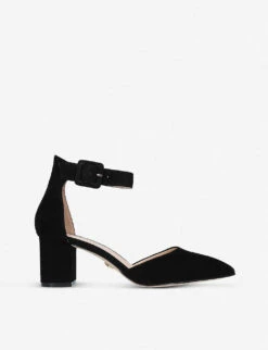 Kurt Geiger London Burlington Pointed Toe Suede Court Shoes