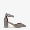 Kurt Geiger London Burlington Logo-embossed Woven Courts