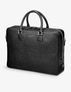 Mount Street Logo-embellished Leather Laptop Bag -Kurtgeiger Store R00117567 ALT05