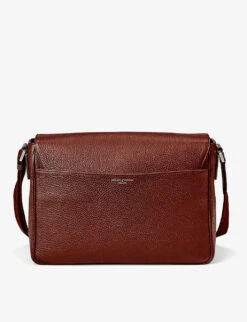 Reporter Logo-embellished Leather Messenger Bag -Kurtgeiger Store R00117581 ALT02