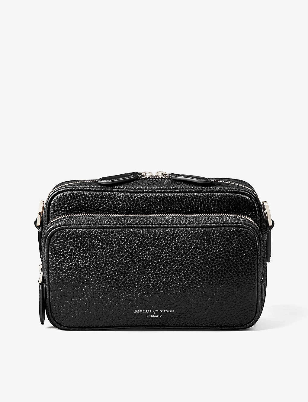 Reporter Logo-embellished Leather Cross-body Bag 5 Reporter Logo-embellished Leather Cross-body Bag - Image 5