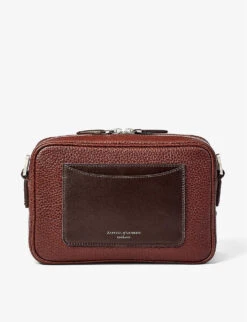 Reporter Logo-embellished Leather Cross-body Bag 7 Reporter Logo-embellished Leather Cross-body Bag -Kurtgeiger Store R00117584 ALT02