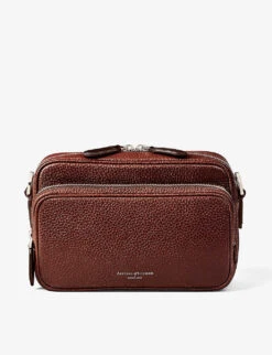 Reporter Logo-embellished Leather Cross-body Bag 9 Reporter Logo-embellished Leather Cross-body Bag -Kurtgeiger Store R00117584 ALT04