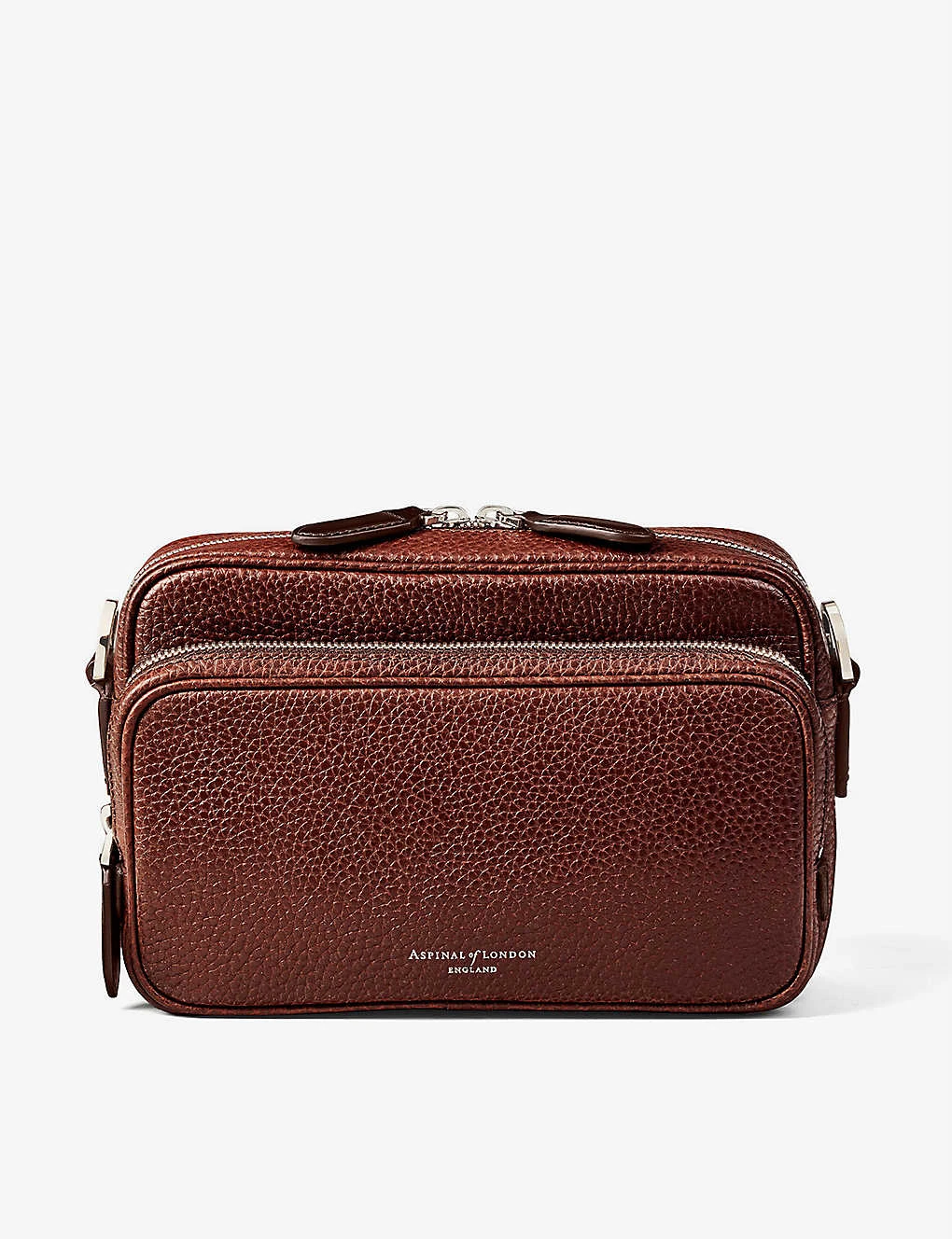 Reporter Logo-embellished Leather Cross-body Bag 5 Reporter Logo-embellished Leather Cross-body Bag - Image 5