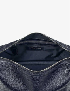 Reporter Logo-embellished Leather Wash Bag 7 Reporter Logo-embellished Leather Wash Bag -Kurtgeiger Store R00117603 ALT03