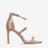 Kurt Geiger London Park Lane Stiletto Patent Leather Sandals