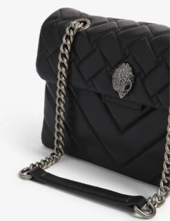 Kurt Geiger London Kensington Quilted Leather Shoulder Bag -Kurtgeiger Store R01252211 BLACKCOMB ALT02