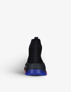 Kurt Geiger London Lettie Rainbow-insert Knitted Trainers -Kurtgeiger Store R03681745 BLACKCOMB ALT03