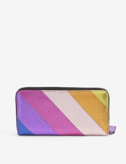 Kurt Geiger London Rainbow Eagle-motif Leather Wallet 7 Kurt Geiger London Rainbow Eagle-motif Leather Wallet -Kurtgeiger Store R03686534 MULTOTHER ALT02