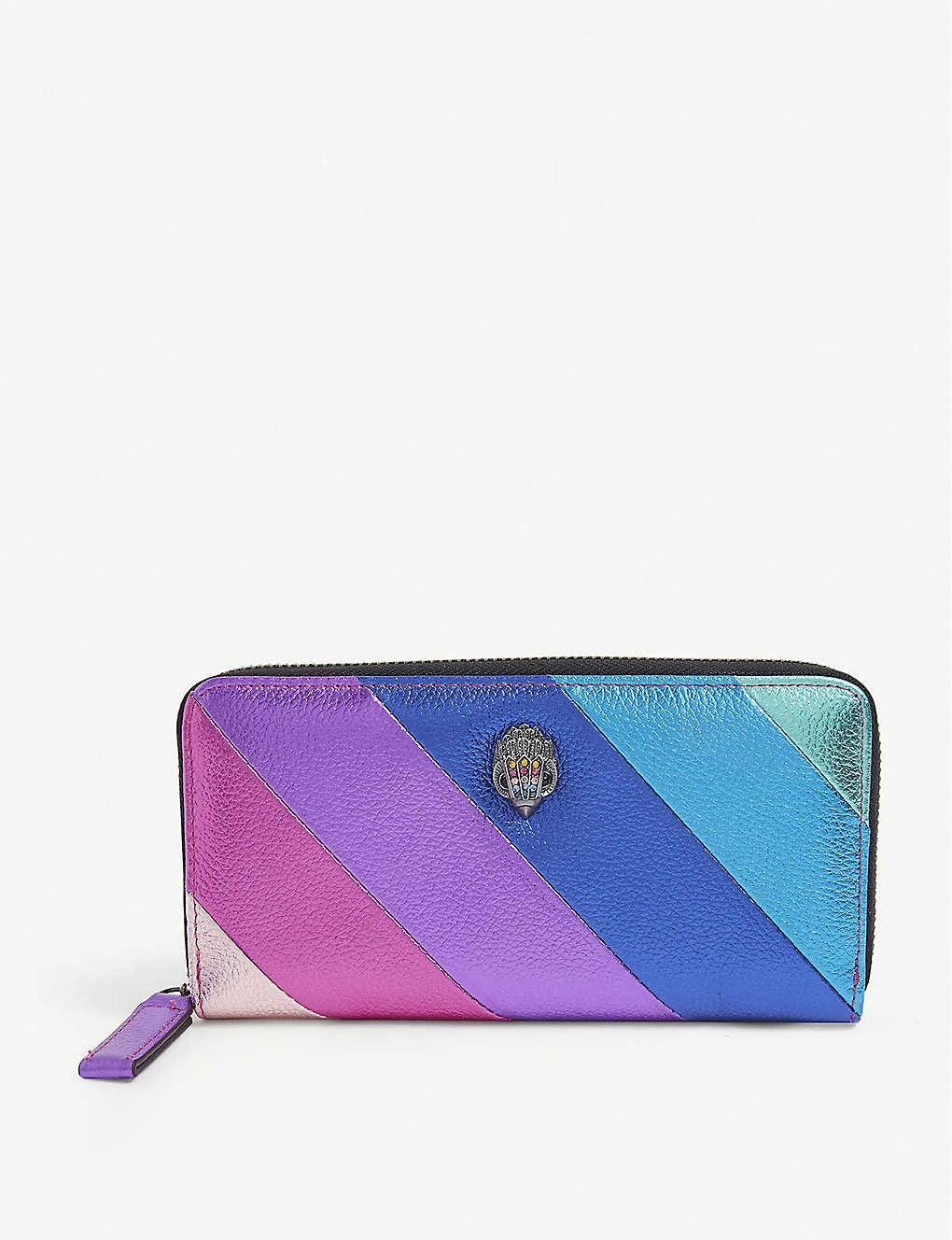 Kurt Geiger London Rainbow Eagle-motif Leather Wallet 1 Kurt Geiger London Rainbow Eagle-motif Leather Wallet