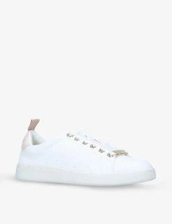 KG Kurt Geiger Liza Quilted-panel Low-top Trainers 6 KG Kurt Geiger Liza Quilted-panel Low-top Trainers -Kurtgeiger Store R03695122 WHITECOMB ALT02
