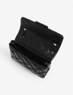 Kurt Geiger London Kensington Mini Quilted Leather Shoulder Bag -Kurtgeiger Store R03698361 BLACK ALT04