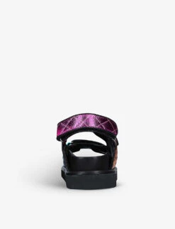 Kurt Geiger London Orson Quilted Metallic-woven Sandals -Kurtgeiger Store R03700133 MULTOTHER ALT03
