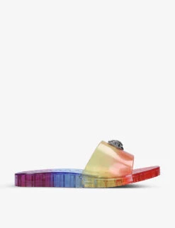 Kurt Geiger London Maddie Embellished Rubber Sliders