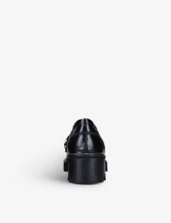 KG Kurt Geiger Maddox 2 Chain-detail Vegan-leather Loafers -Kurtgeiger Store R03760701 BLACK ALT03