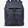 Reporter Logo-embellished Leather Backpack