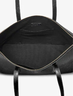 Regent Logo-embossed Leather Tote Bag -Kurtgeiger Store R03770138 BLACK ALT03