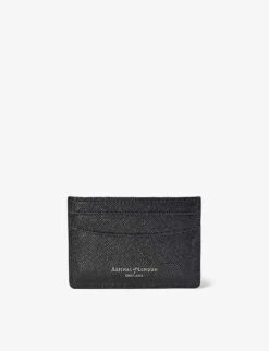Logo-embossed Leather Card Holder -Kurtgeiger Store R03770183 BLACK ALT02