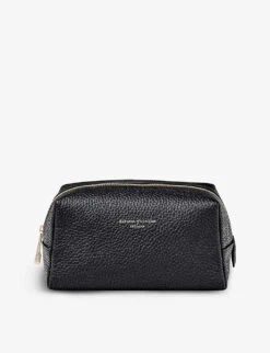 London Medium Grained-leather Case