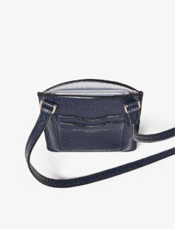 London Logo-print Leather Phone Case -Kurtgeiger Store R03795918 NAVY ALT03