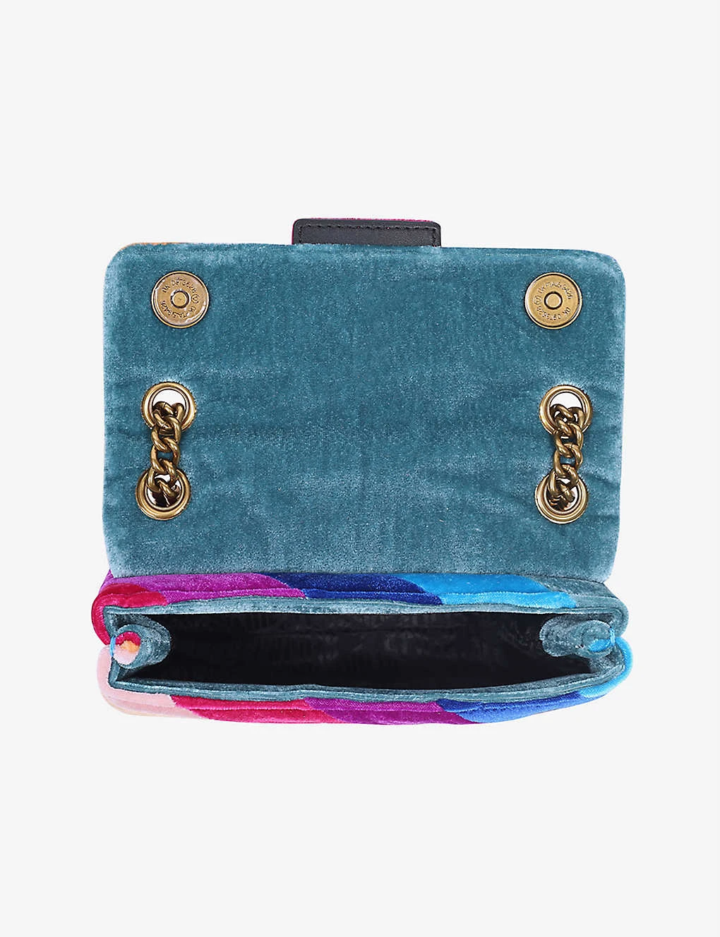 Kurt Geiger London Mini Kensington Velvet Shoulder Bag 4 Kurt Geiger London Mini Kensington Velvet Shoulder Bag - Image 4