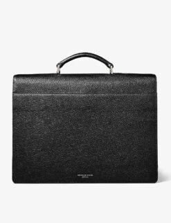 City Grained-leather Messenger Bag -Kurtgeiger Store R03805645 BLACK ALT02