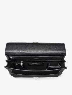 City Grained-leather Messenger Bag -Kurtgeiger Store R03805645 BLACK ALT03