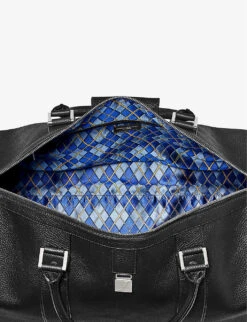 Boston Grained-leather Duffle Bag -Kurtgeiger Store R03805657 BLACK ALT03