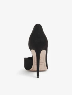 KG Kurt Geiger Vegan Alexandra3 Suedette Court Shoes -Kurtgeiger Store R03831932 BLACK ALT03