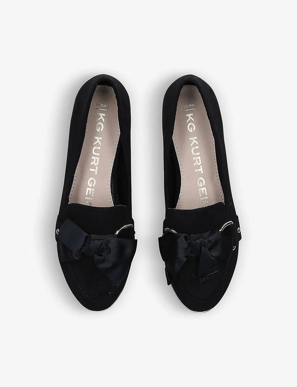 KG Kurt Geiger Mable3 Bow-detail Vegan Loafers 2 KG Kurt Geiger Mable3 Bow-detail Vegan Loafers - Image 2