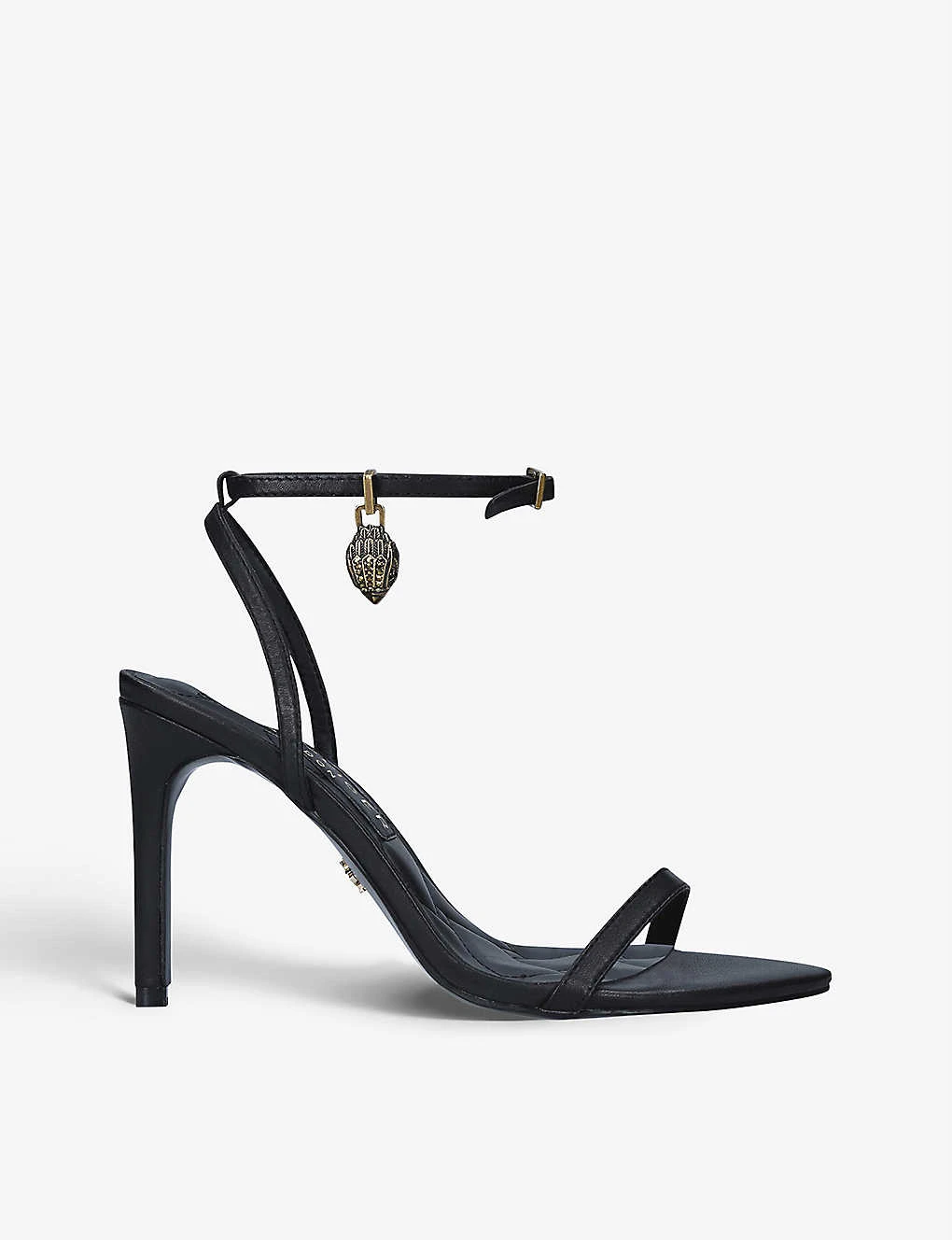Kurt Geiger London Shoreditch Eagle-charm Leather Heeled Sandals 1 Kurt Geiger London Shoreditch Eagle-charm Leather Heeled Sandals