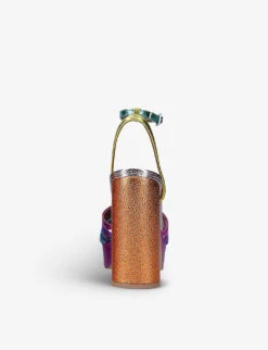 Kurt Geiger London Pierra Gem-embellished Leather Platform Sandals 7 Kurt Geiger London Pierra Gem-embellished Leather Platform Sandals -Kurtgeiger Store R03838940 MULTOTHER ALT03