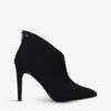 KG Kurt Geiger Fire Vegan Suedette Heeled Ankle Boots