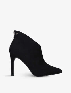 KG Kurt Geiger Fire Vegan Suedette Heeled Ankle Boots